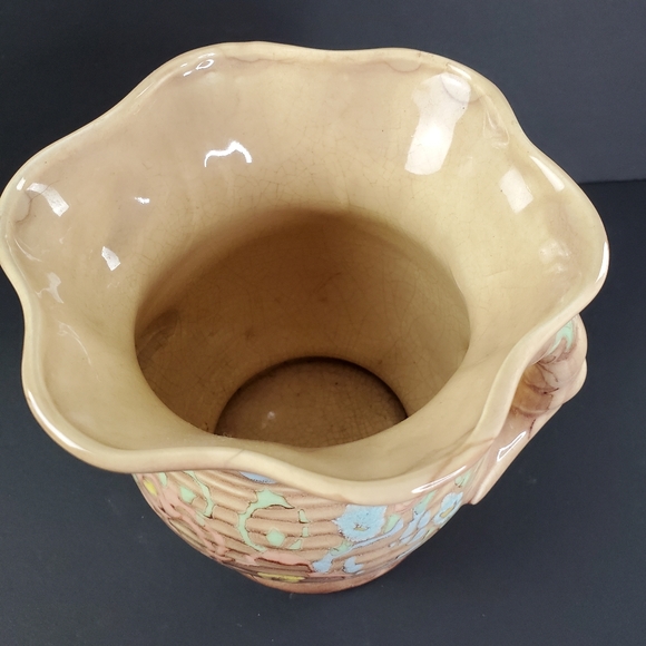 Vintage Beswick Ware Double Handled Pottery Vase England 439 - Picture 2 of 7